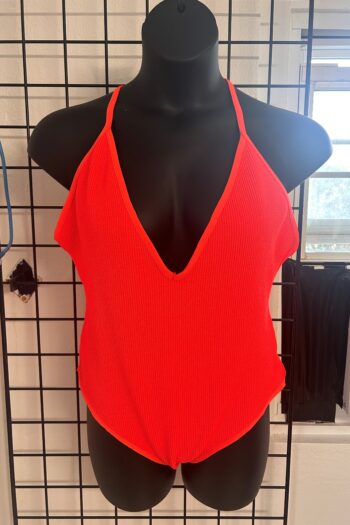 Tangerine cross back whole piece